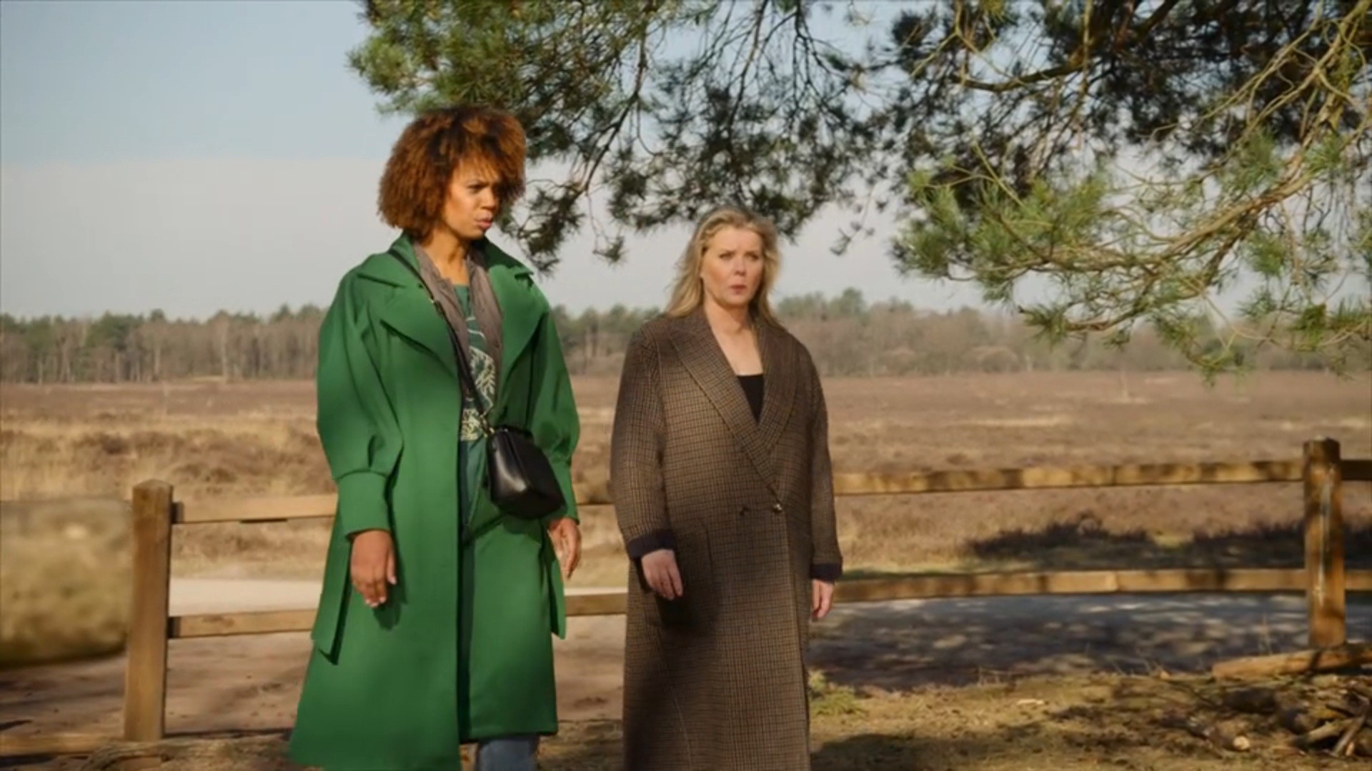 Linda neemt Elisa op sleeptouw